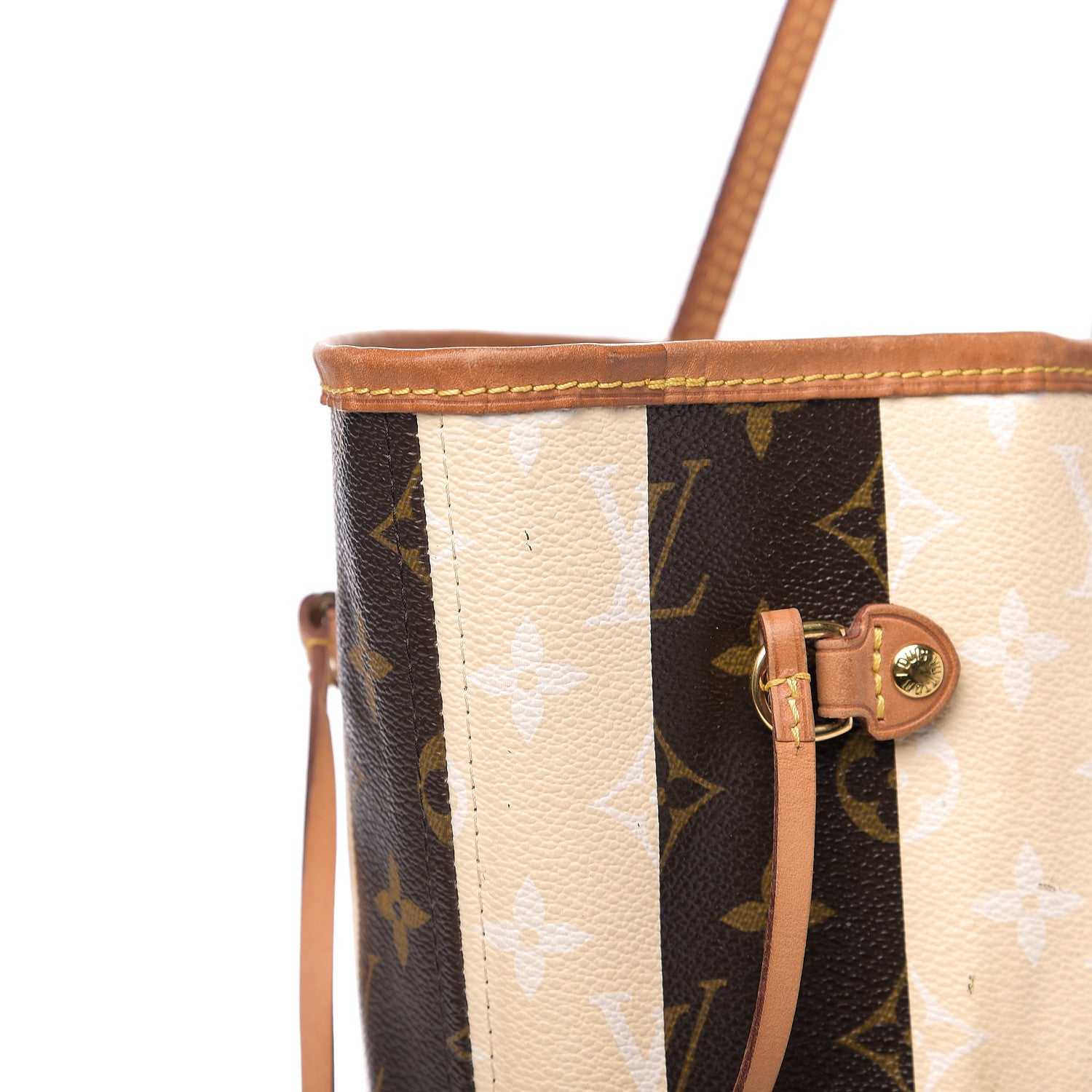 Louis Vuitton Monogram Rayures Neverfull MM 11 of 15