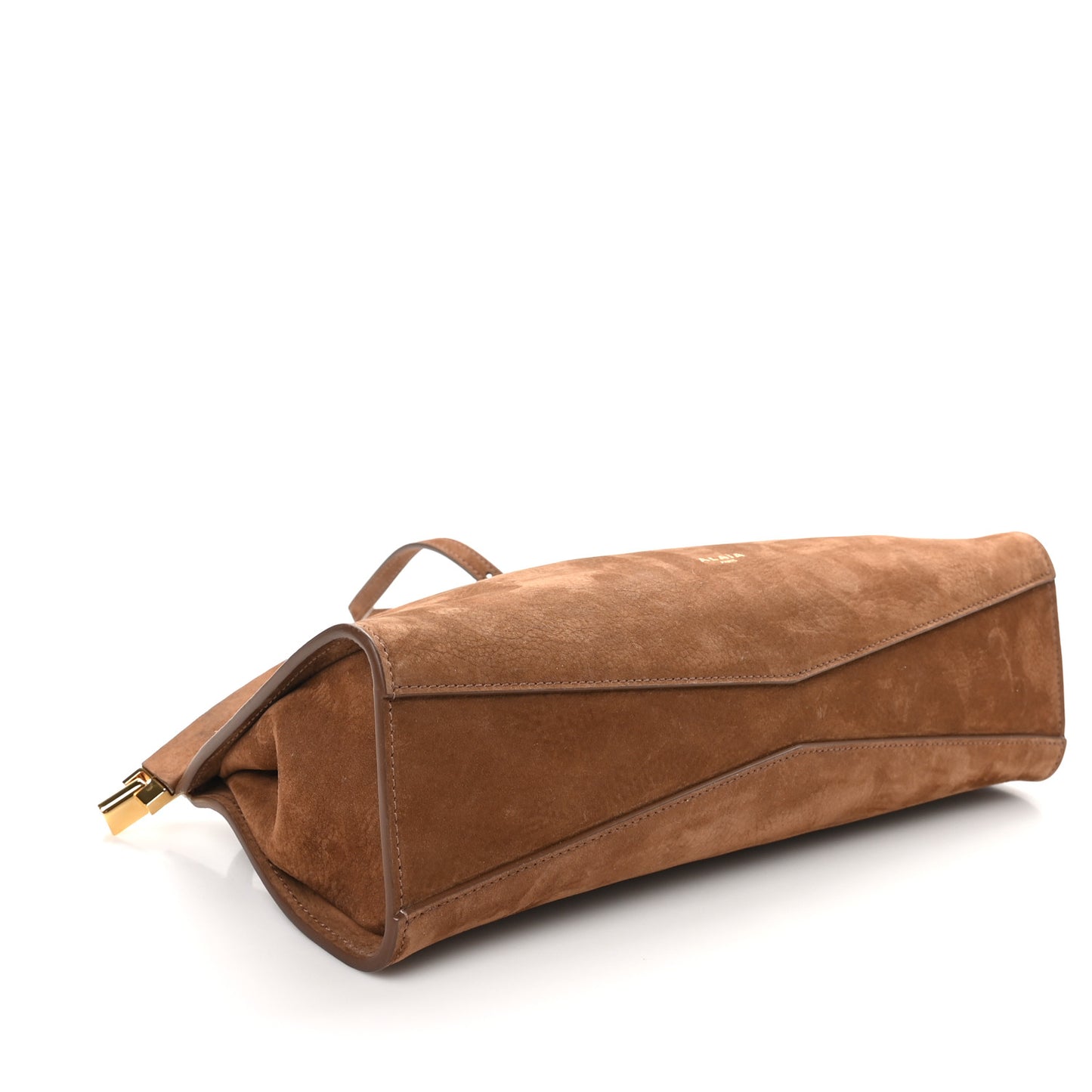 Nubuck Medium Le Click East West Bag Umber