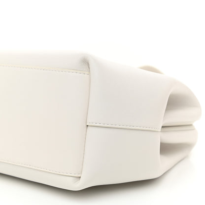 Bottega Veneta Calfskin Large The Point Triangle Bag Chalk 7 of 7