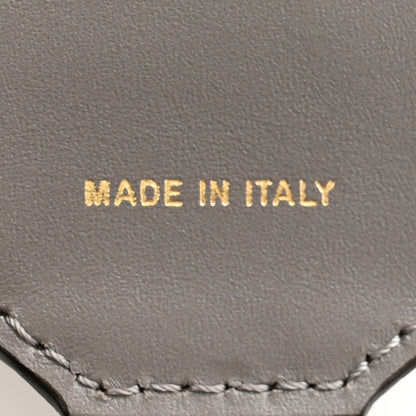 Fendi Ribbon Vitello King Logo Embossed Gingham Woven Adjustable Strap You Moon Ghiaia 5 of 7