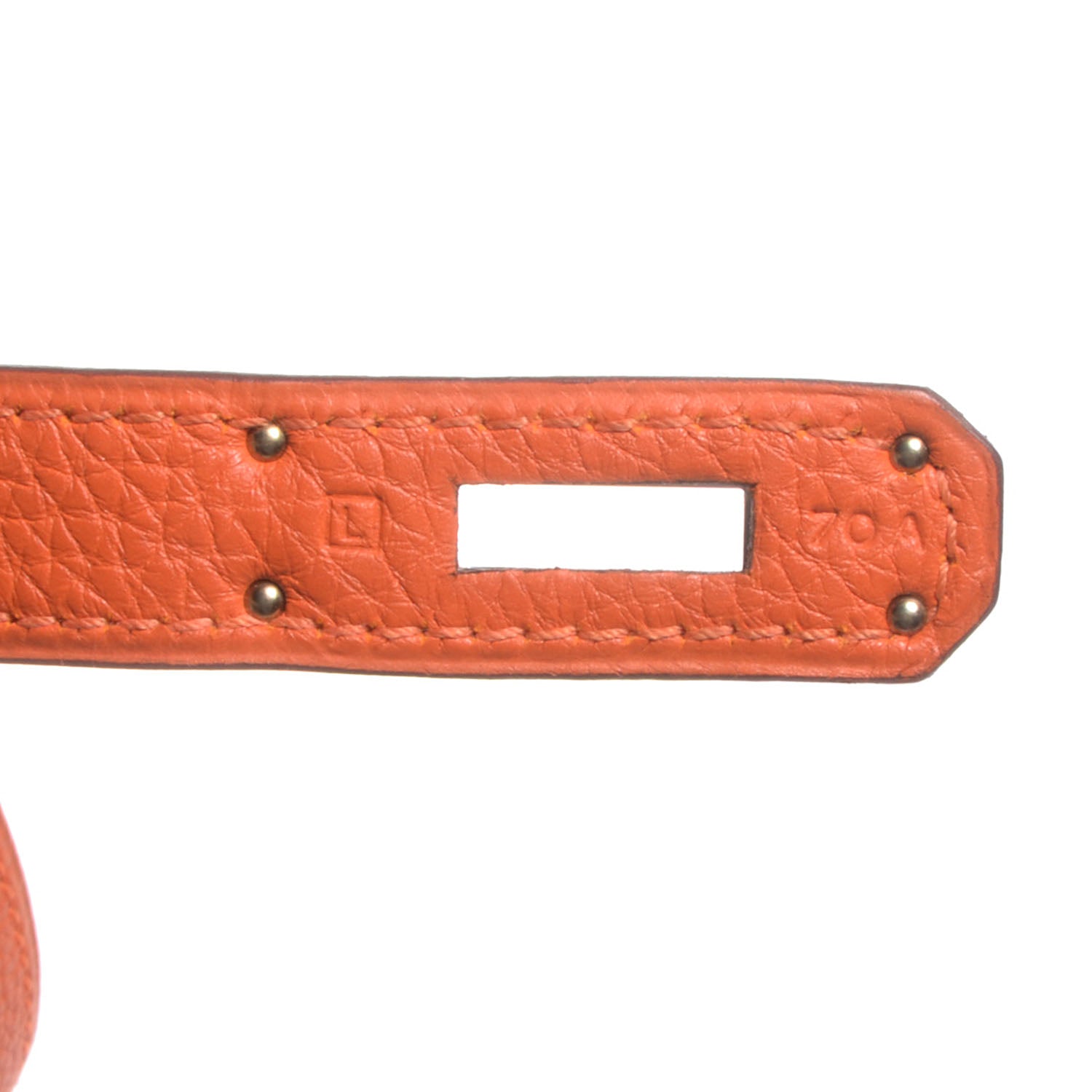 Hermes Togo So Kelly 22 Orange 8 of 9