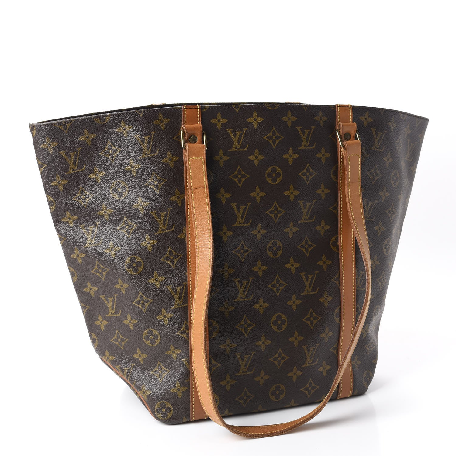 Louis Vuitton Monogram Sac Shopping Tote 2 of 8