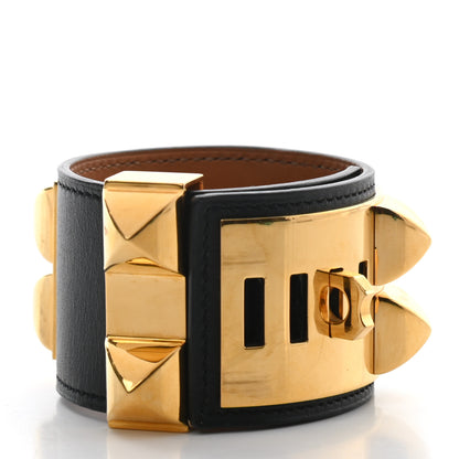 Hermes Box Collier de Chien CDC Bracelet S Black 3 of 6