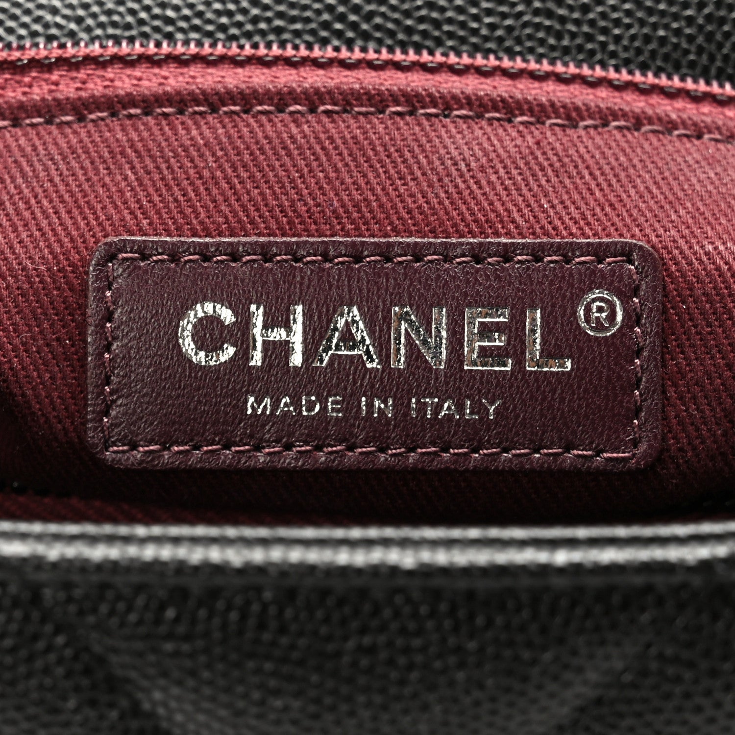 Chanel Caviar Chevron Quilted Small Coco Handle Flap So Black 7 of 9