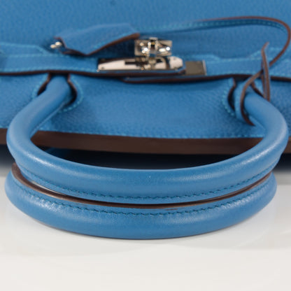 Hermes Taurillon Clemence Birkin 30 Mykonos 20 of 24