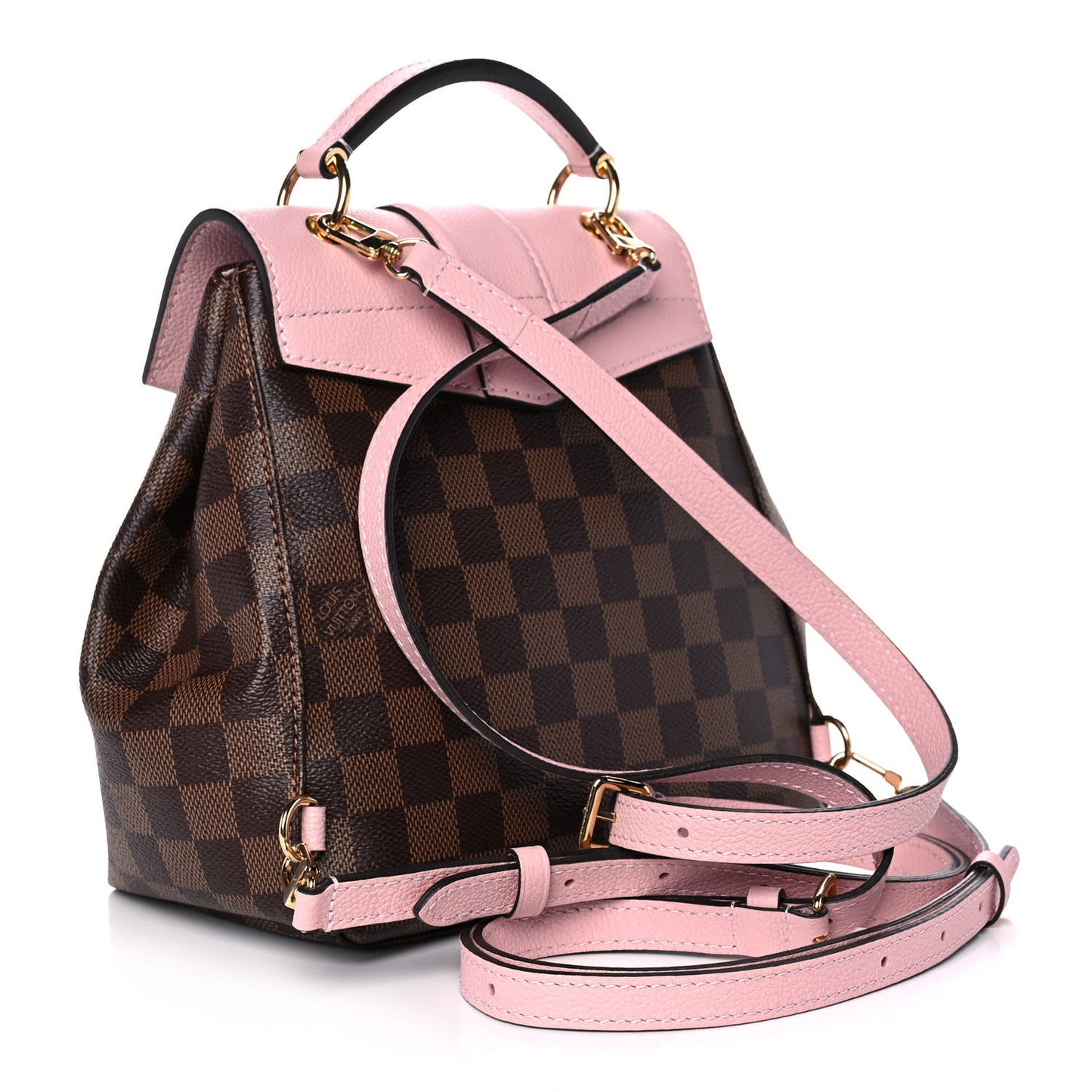 Damier Ebene Clapton Backpack Magnolia