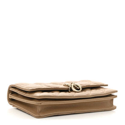 Christian Dior Lambskin Cannage Mini My Dior Bag Beige 4 of 11