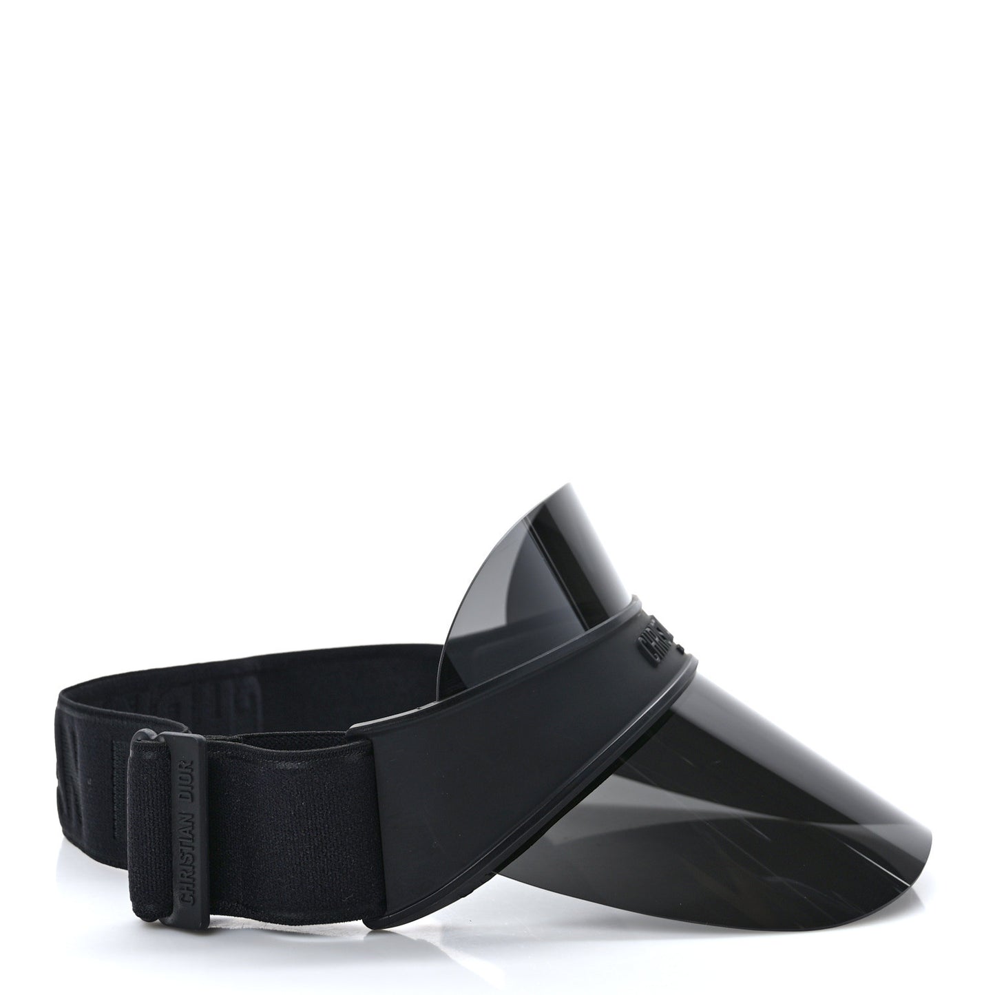Mirrored DiorClubV1U Sun Visor Black