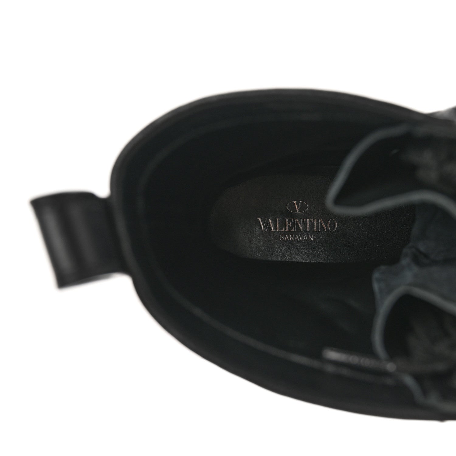 Valentino Garavani Calfskin XCombat 20/40mm Boots 40 Black 7 of 11