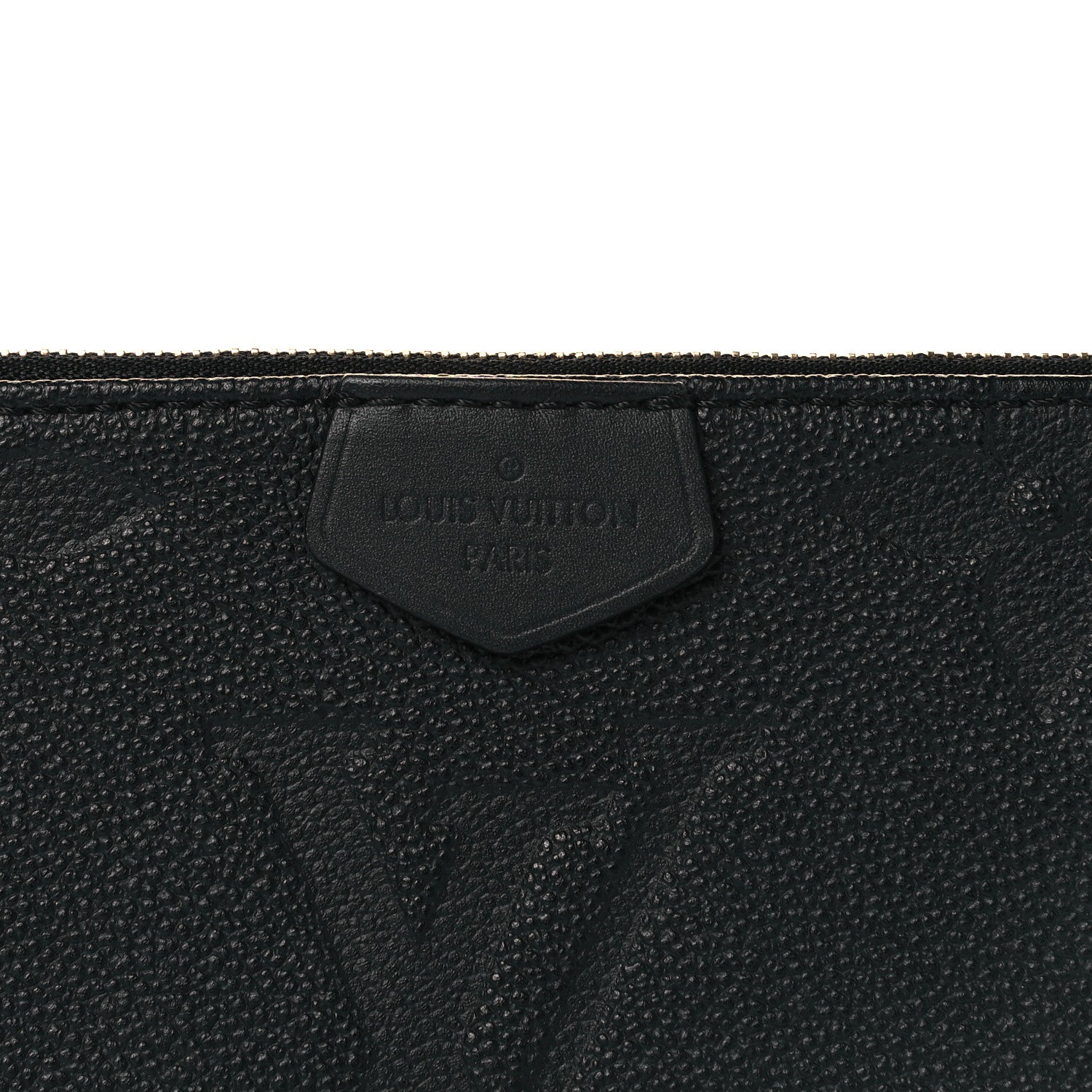 Louis Vuitton Empreinte Monogram Giant Multi Pochette Accessories Mini Pochette Black 5 of 7