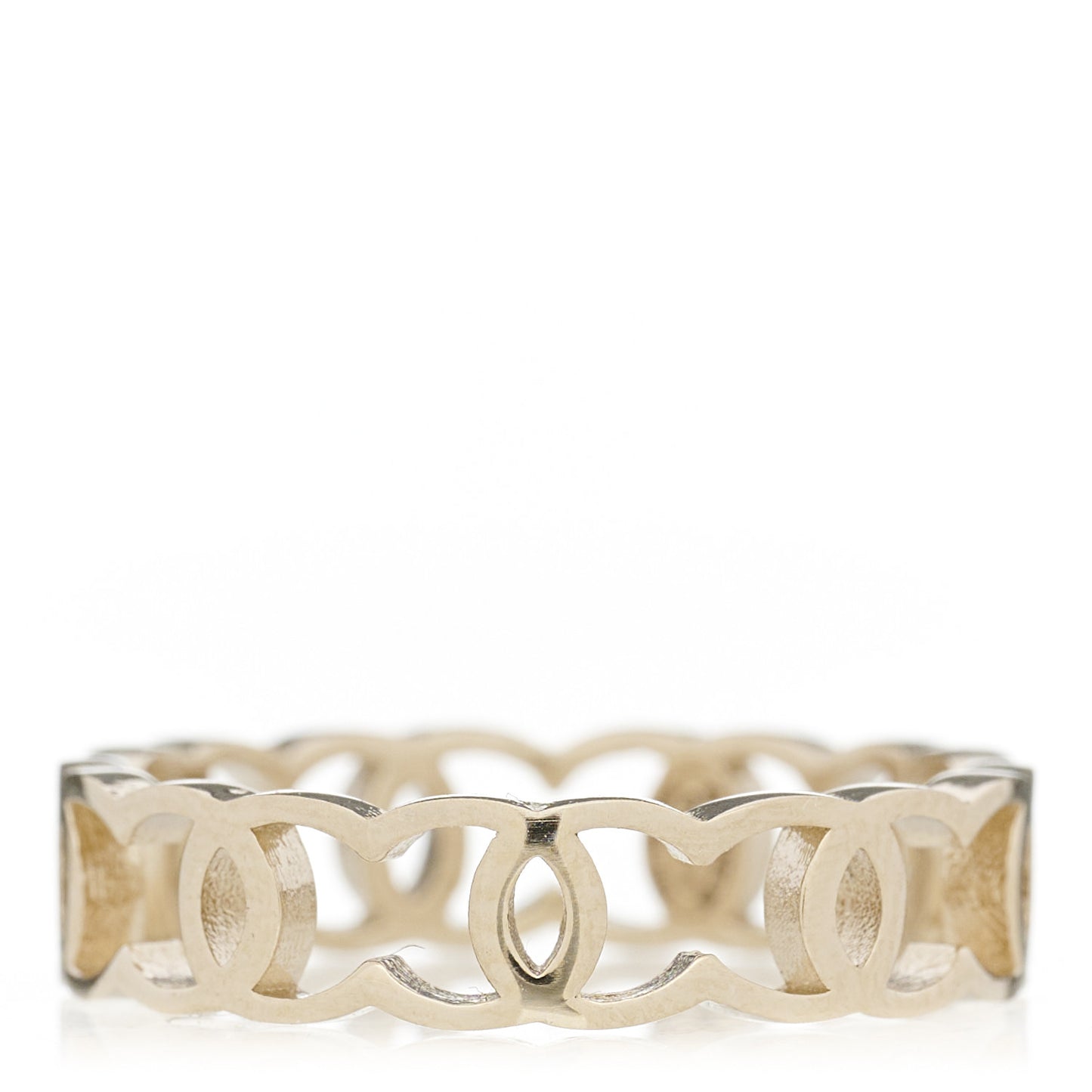 Metal CC Ring 6 52 Gold