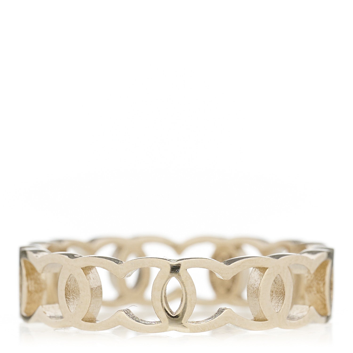Chanel Metal CC Ring 6 52 Gold 5 of 10