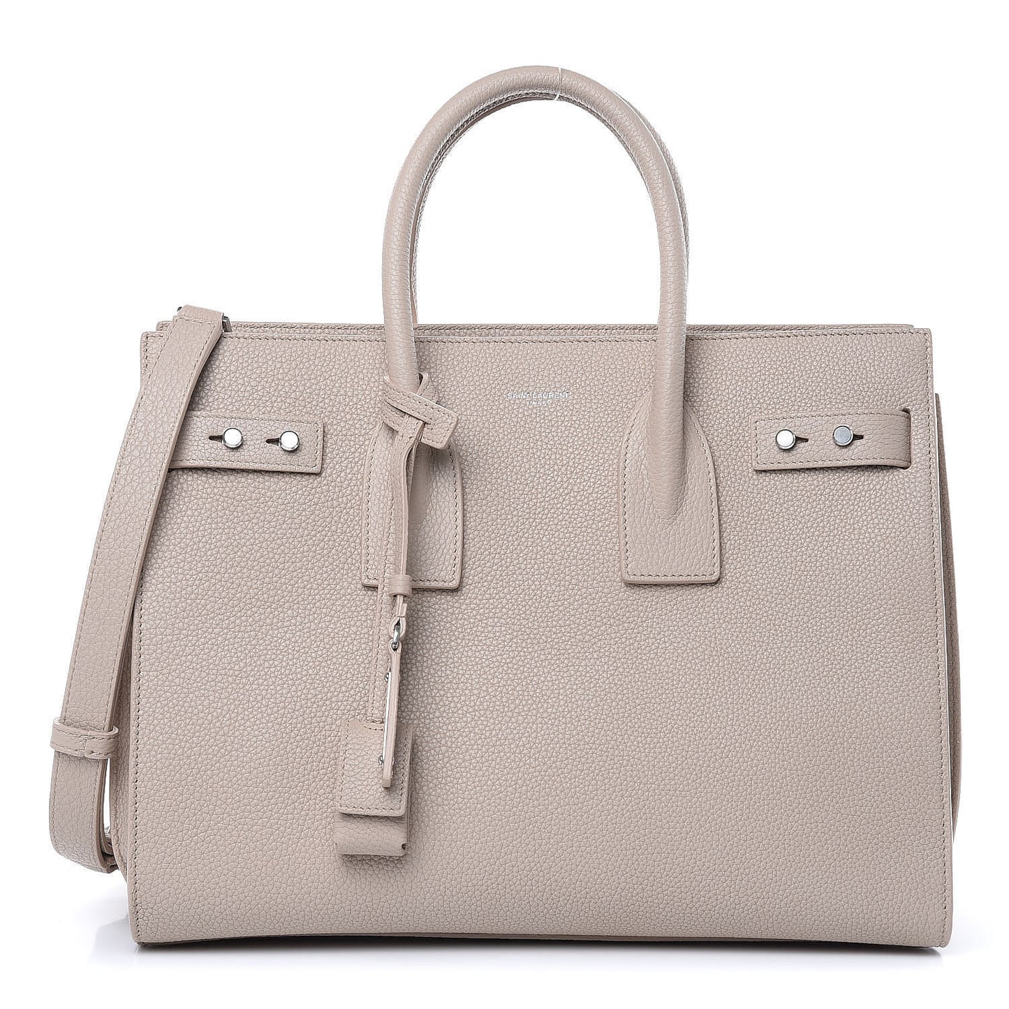 Grained Calfskin Small Supple Sac De Jour Nude