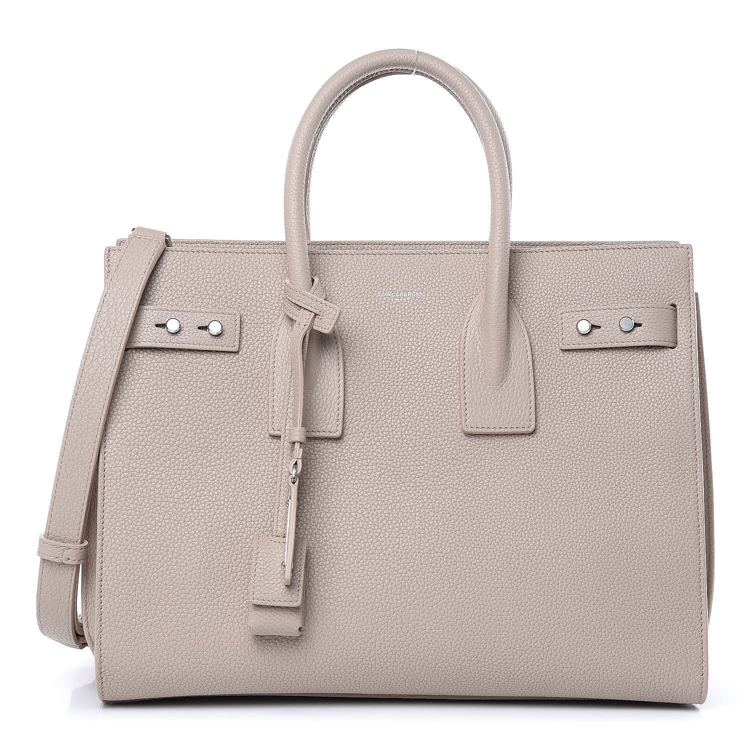 Saint Laurent Grained Calfskin Small Supple Sac De Jour Nude 1 of 8
