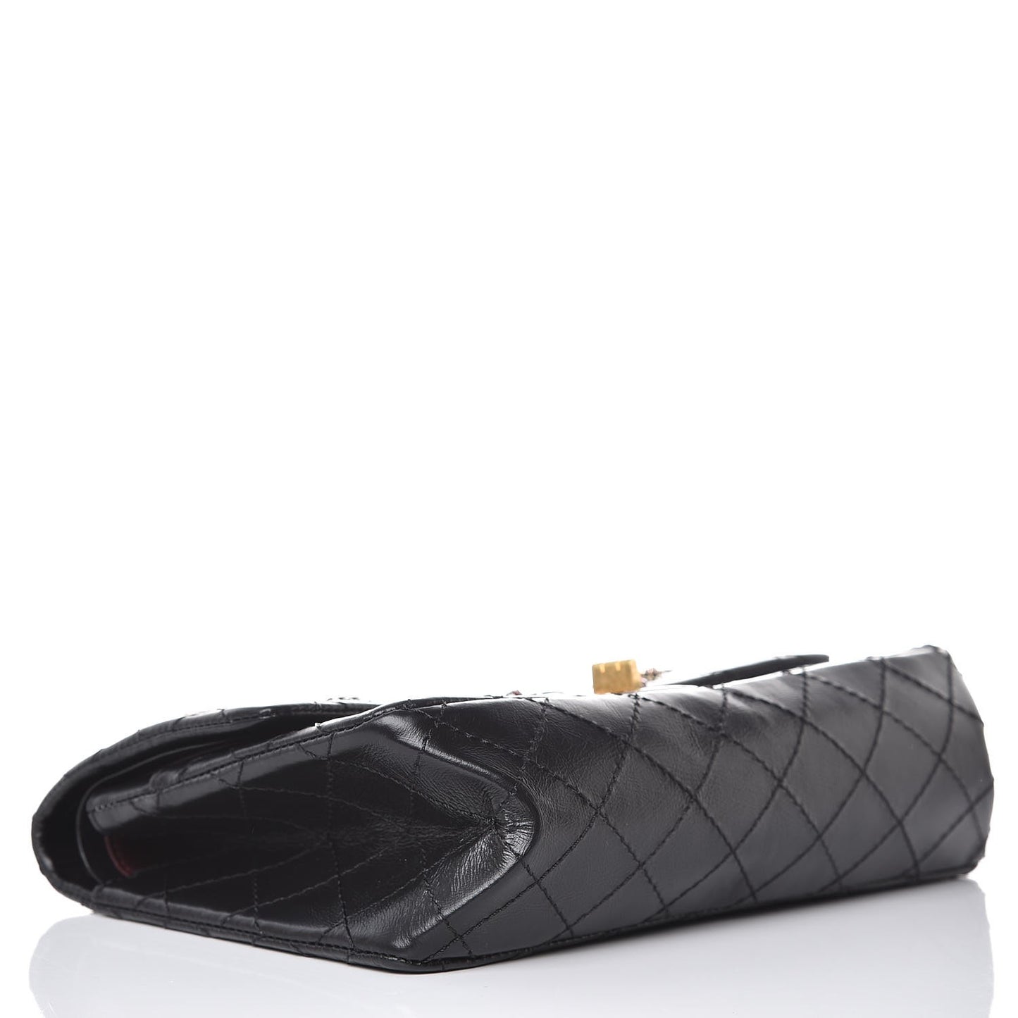 Aged Calfskin Lucky Charms 2.55 Reissue 225 Flap Black