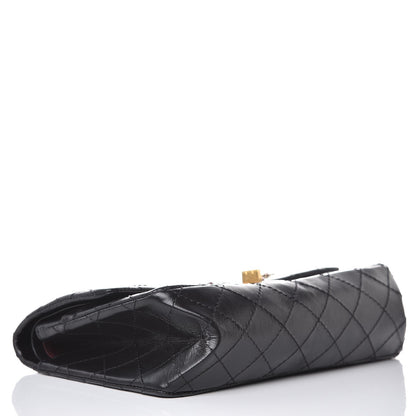 Chanel Aged Calfskin Lucky Charms 2.55 Reissue 225 Flap Black 4 of 7