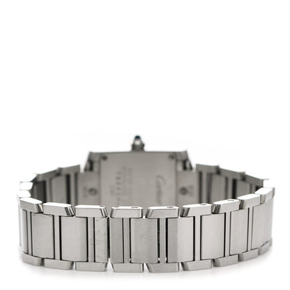 Cartier Stainless Steel 20mm Tank Francaise Quartz Watch 3 of 6