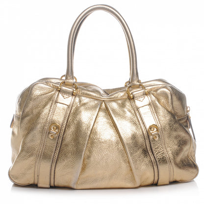 Burberry Leather Ashbury Gold 1 of 8