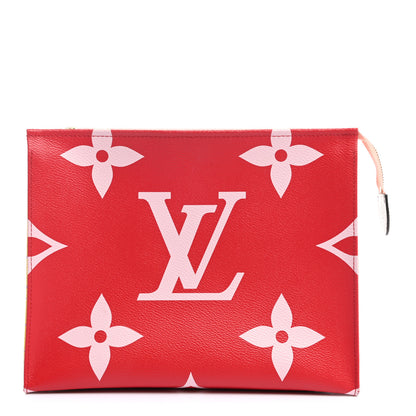 Louis Vuitton Monogram Giant Toiletry Pouch 26 Rouge 1 of 7