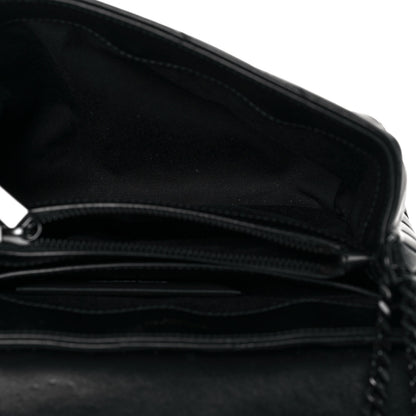 Saint Laurent Calfskin Y Quilted Monogram Small Loulou Chain Satchel Black 4 of 11