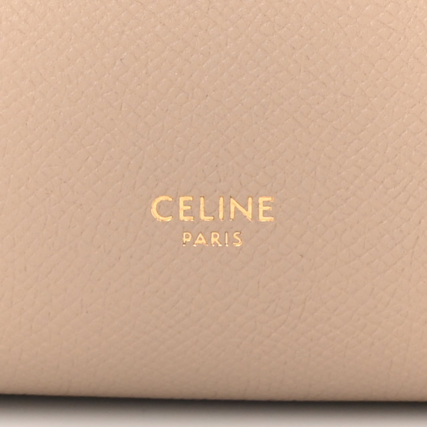 Grained Calfskin Nano Belt Bag Light Taupe