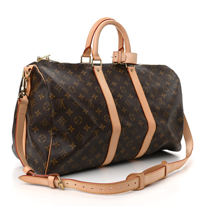 Louis Vuitton Monogram Keepall Bandouliere 45 3 of 10