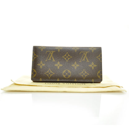 Louis Vuitton Monogram Simple Checkbook Holder Wallet 3 of 8