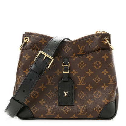 Louis Vuitton Monogram Odeon PM Black 1 of 9