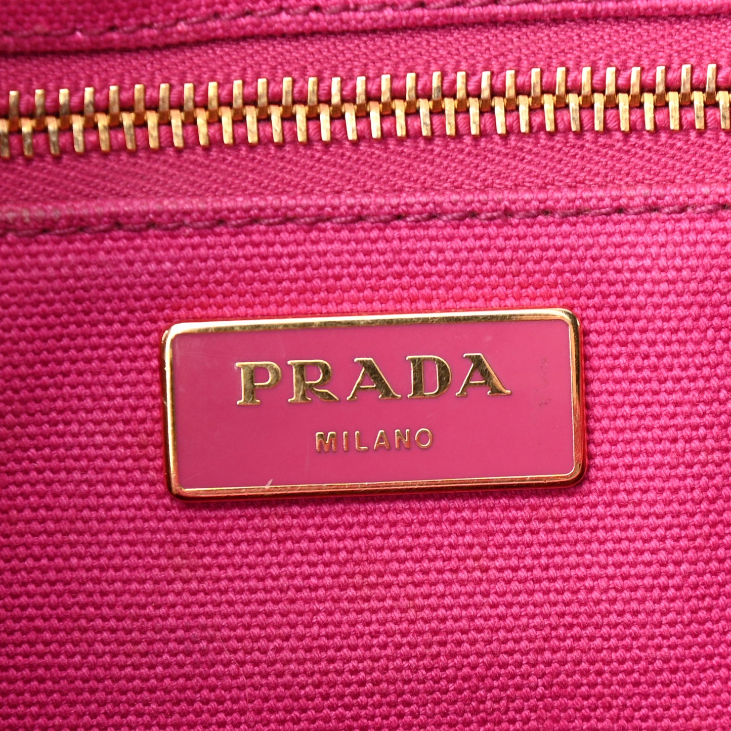 Canapa Logo Shopping Tote Fuxia