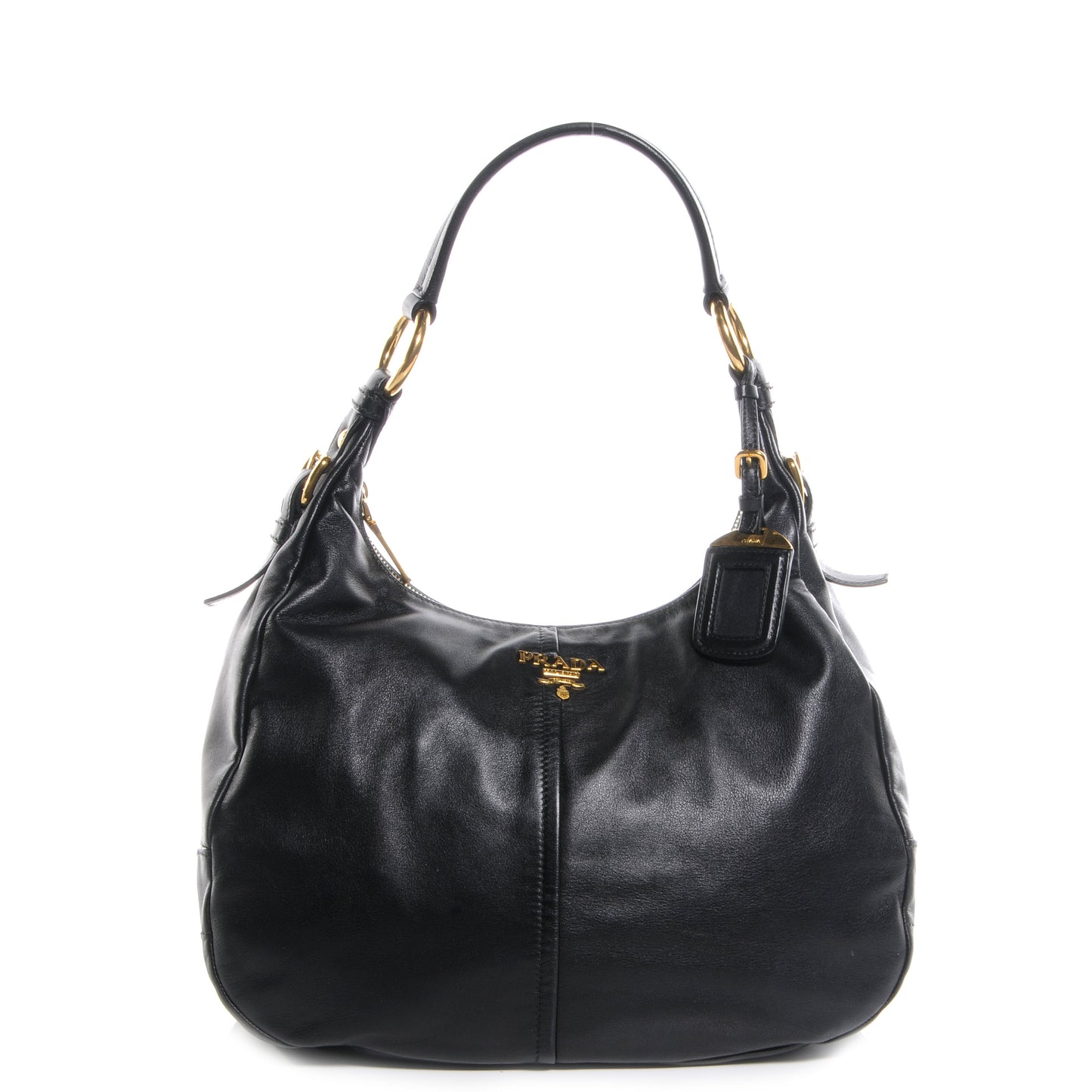 Soft Calf Hobo Nero Black