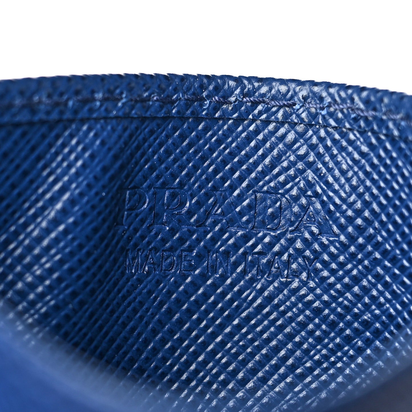 Saffiano Card Holder Bleuette