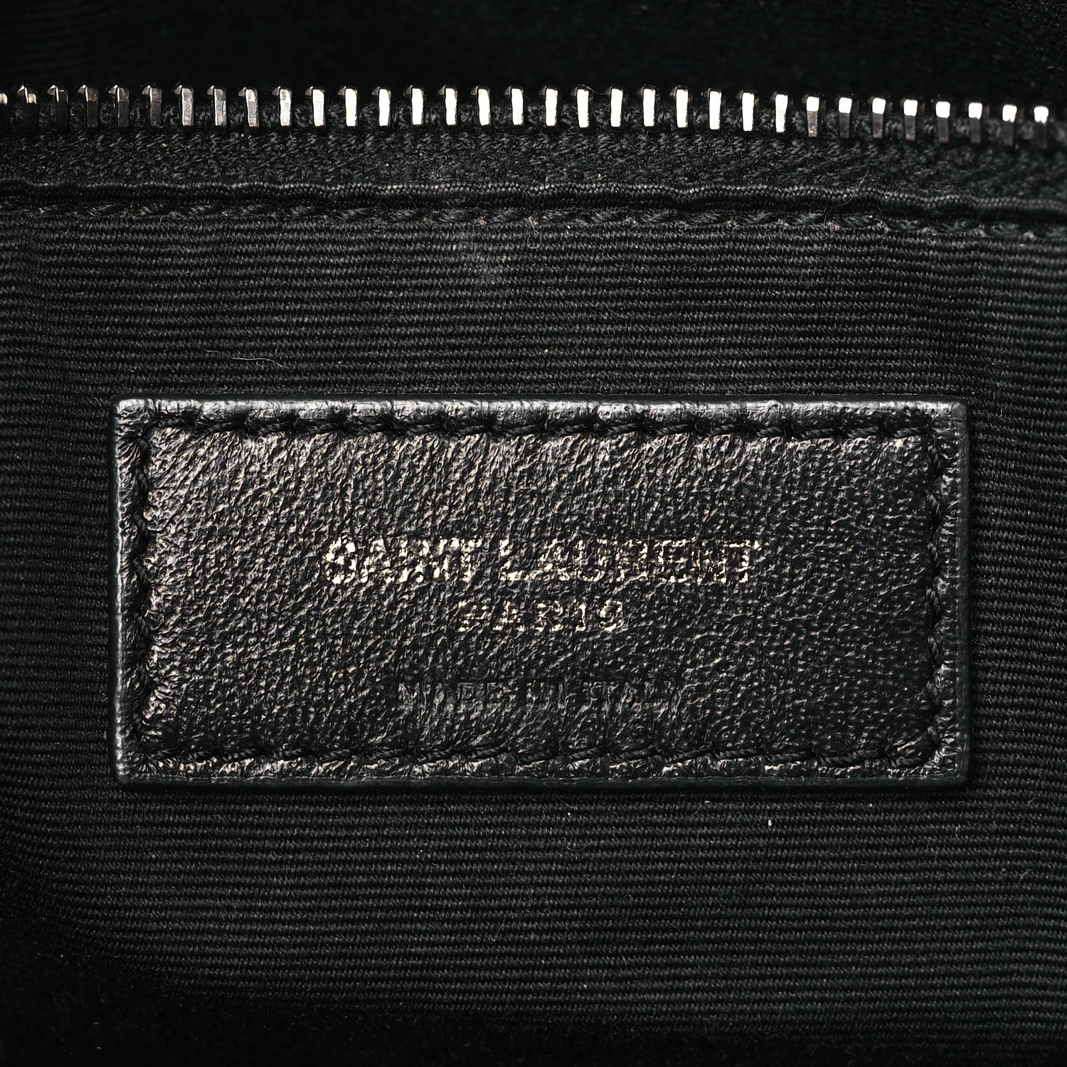Saint Laurent Crinkled Calfskin Matelasse Monogram Medium Niki Chain Satchel Storm 6 of 10