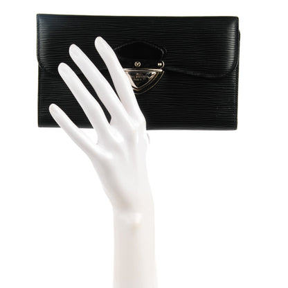Louis Vuitton Epi Eugenie Wallet Black 2 of 7