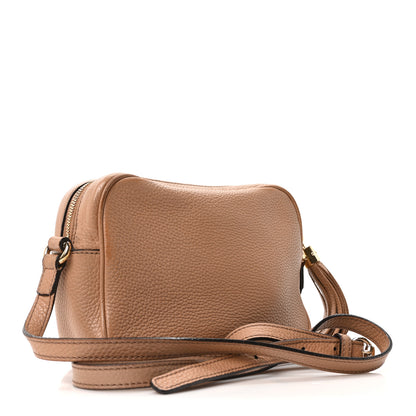 Gucci Pebbled Calfskin Small Soho Disco Bag Camelia 3 of 10