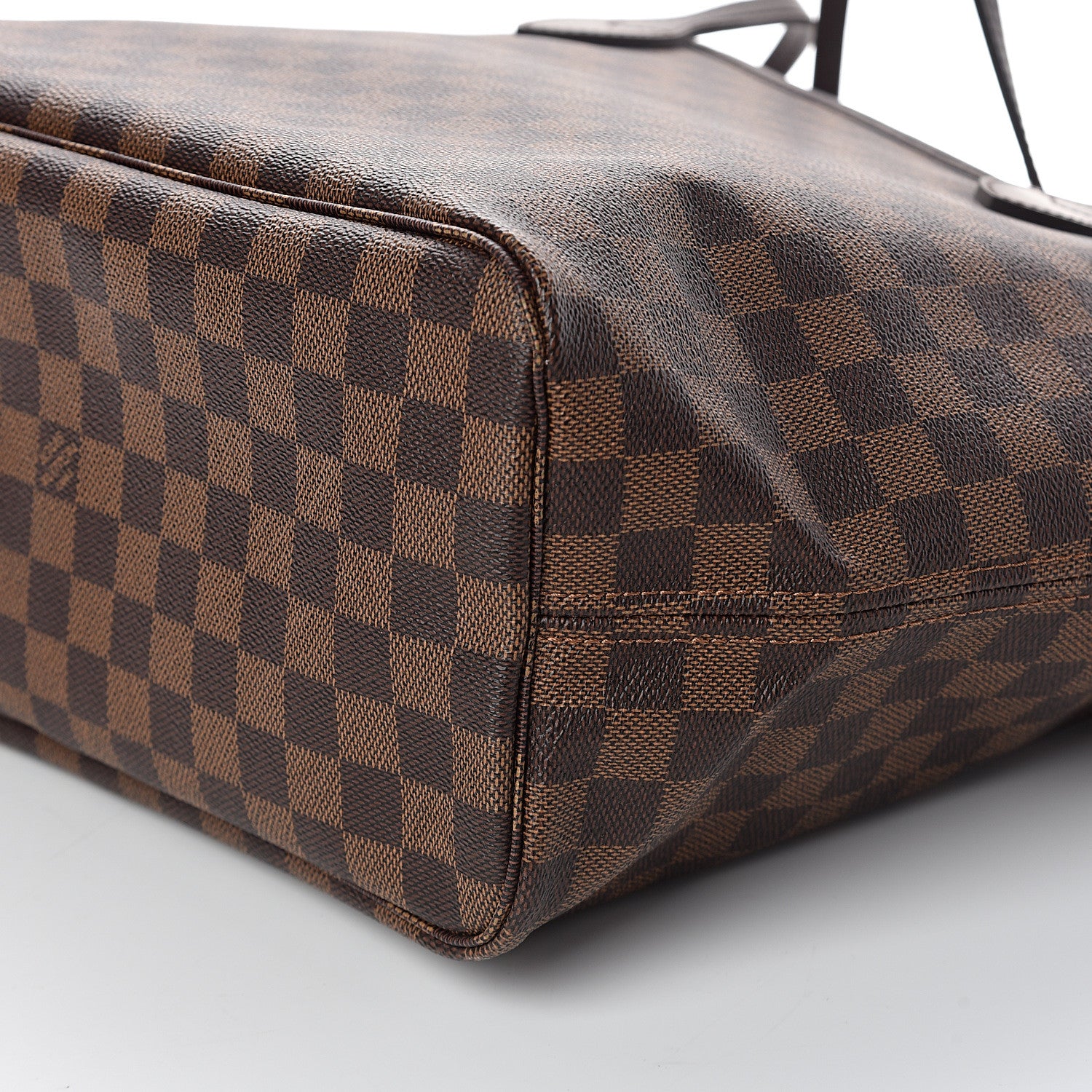 Louis Vuitton Damier Ebene Neo Neverfull MM Rose Ballerine 9 of 9