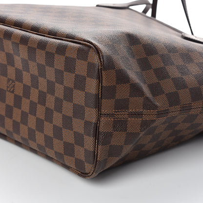 Louis Vuitton Damier Ebene Neo Neverfull MM Rose Ballerine 9 of 9