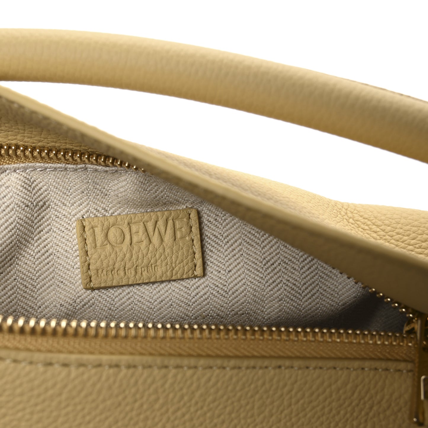 Calfskin Small Puzzle Bag Dark Butter