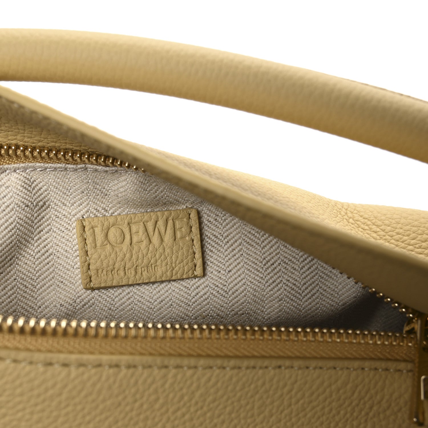 Loewe Calfskin Small Puzzle Bag Dark Butter 6 of 11
