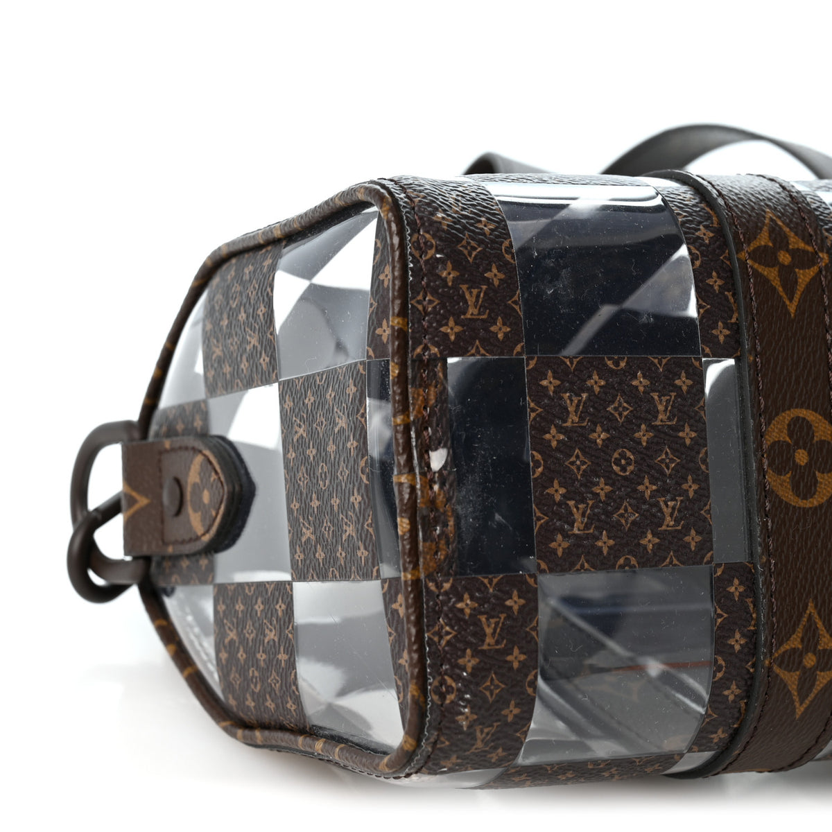 Louis Vuitton PVC Monogram Chess Keepall Bandouliere 25 8 of 9