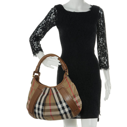 Burberry House Check Phoebe Hobo 2 of 8