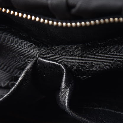 Prada Tessuto Nylon Gaufre Shopping Satchel Black 13 of 16