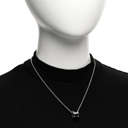 Bulgari Sterling Silver Ceramic Save The Children Pendant Necklace 2 of 6