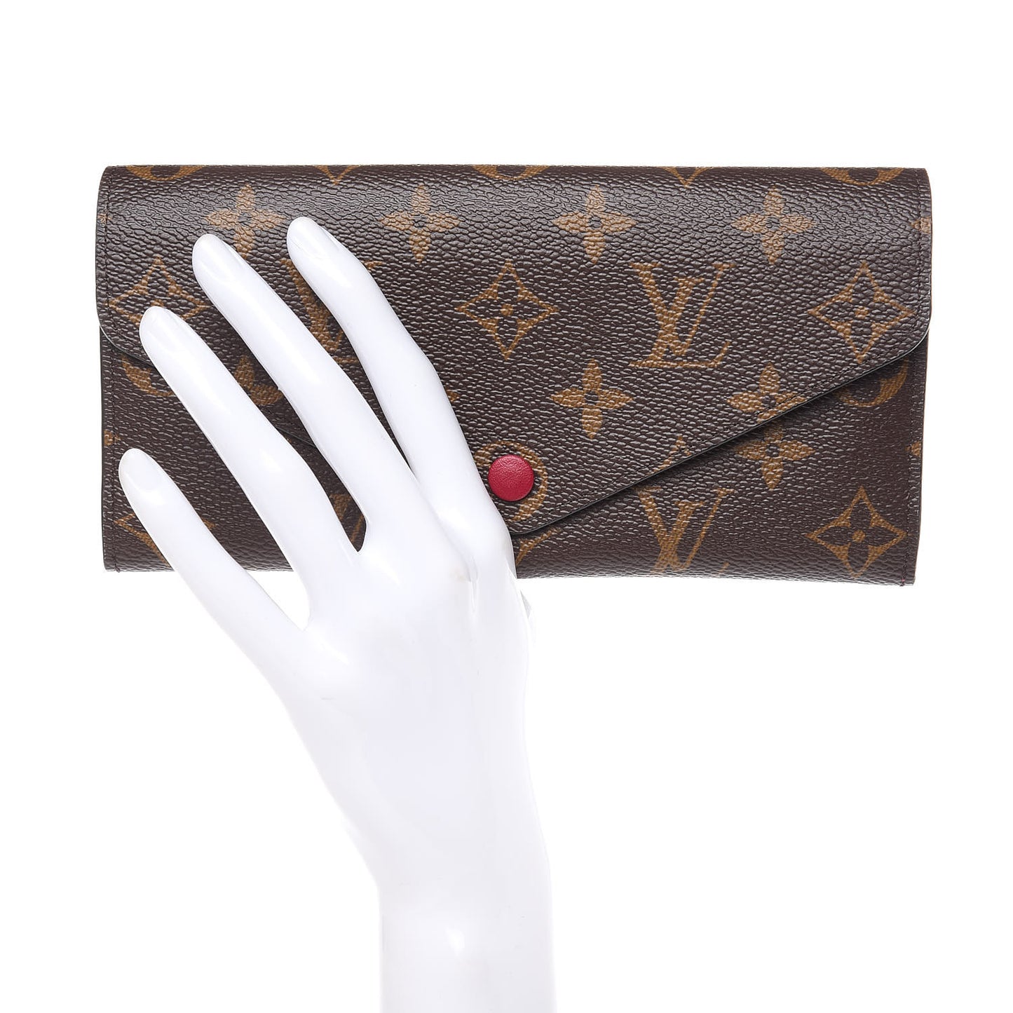 Monogram Josephine Wallet Fuchsia