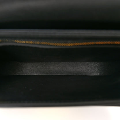 Celine Shiny Calfskin Besace Clea Triomphe Black 5 of 10