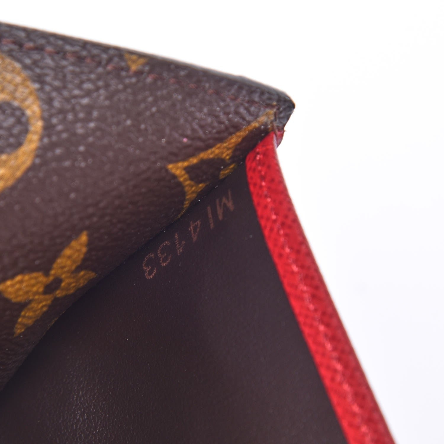 Louis Vuitton Monogram Compact Marie Wallet Rouge 7 of 8