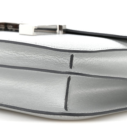 Hermes Metallic Chevre Chamkilight Constance 18 Argent 11 of 12