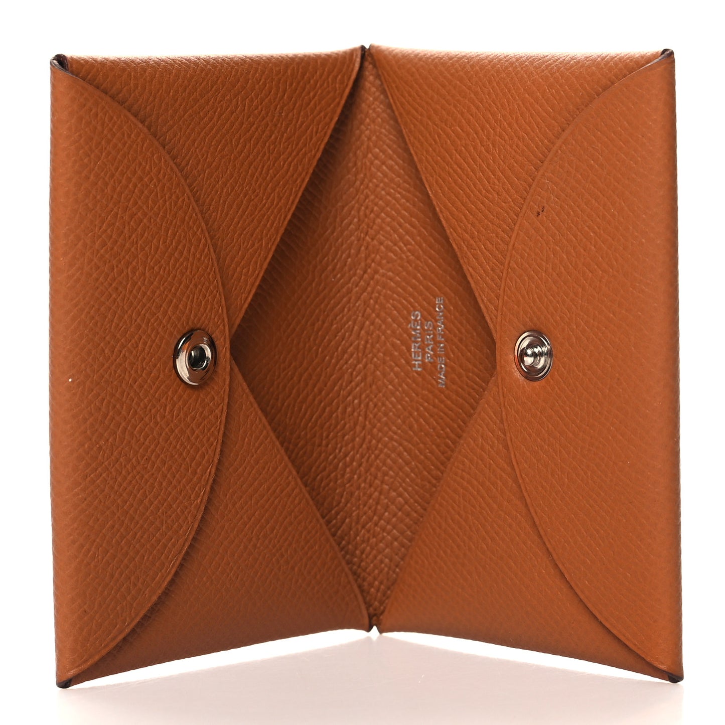 Epsom Calvi Card Case Gold