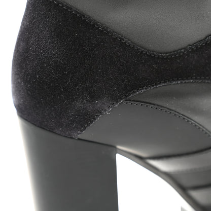 Louis Vuitton Suede Calfskin Monogram Star Trail Ankle Boots 39 Black 10 of 11