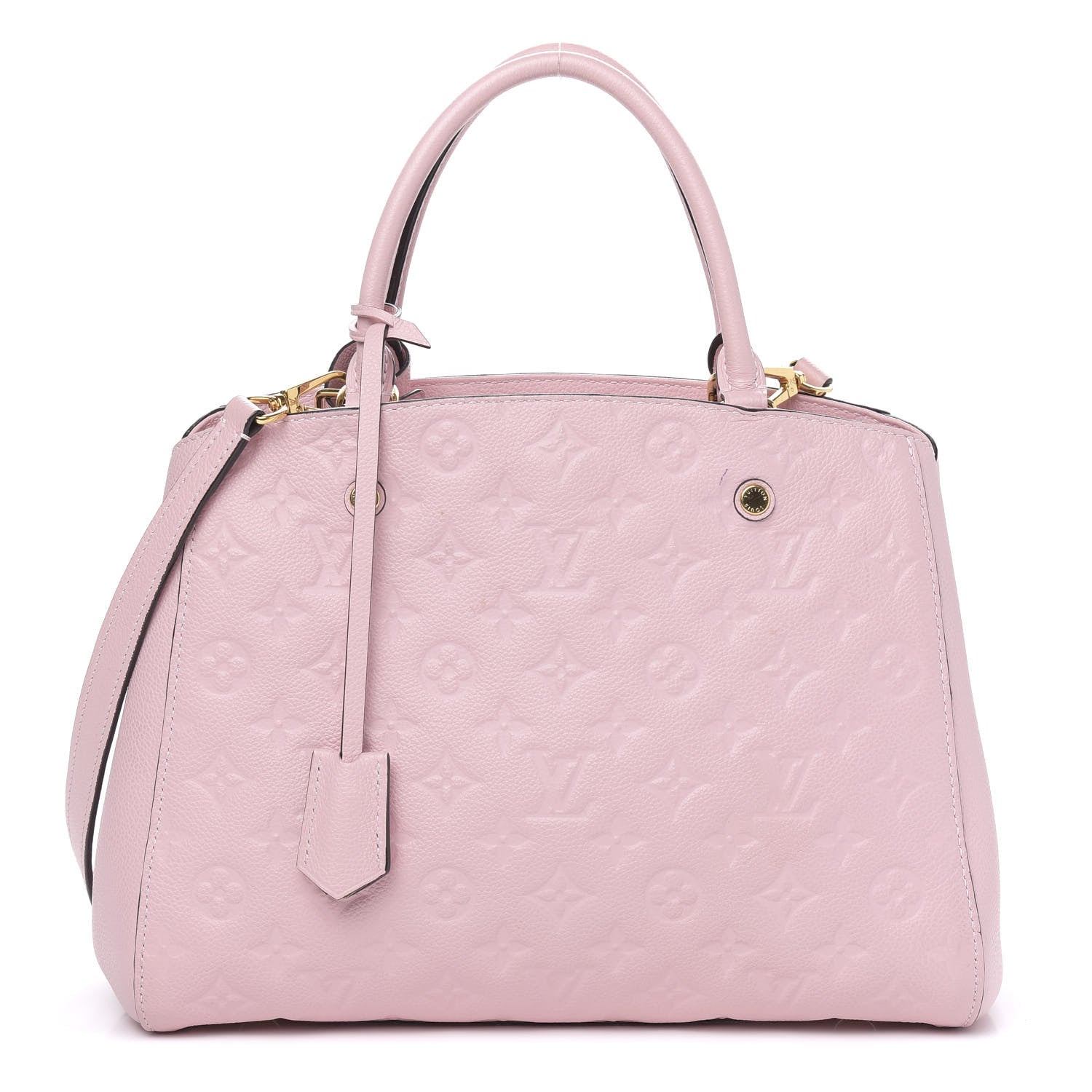 Louis Vuitton Empreinte Montaigne MM Rose Ballerine 1 of 15