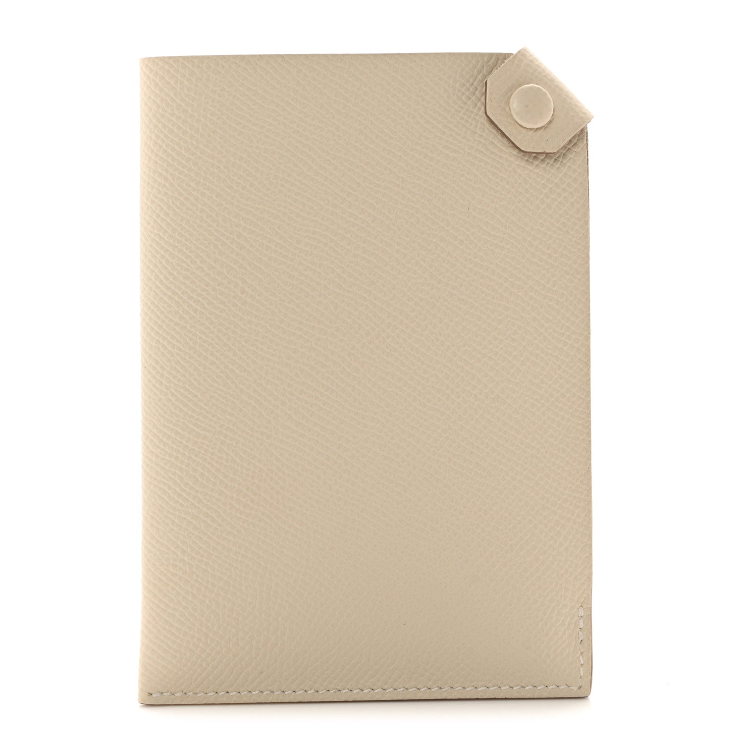 Hermes Epsom Tarmac PM Passport Holder Craie 1 of 8